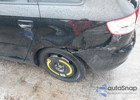 2012 Audi A3 2.0T Premium from USA, damaged, VIN WAUPEAFM6CA074194